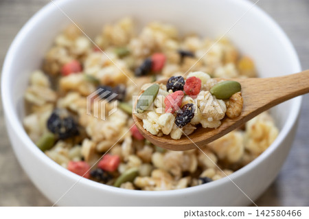 Fruit granola Fruit granola 142580466