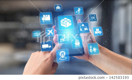 Goods delivery tracking logistics system Gist Goods delivery tracking logistics system Gist 142583193