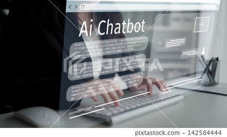 AI Artificial Intelligence Virtual Assistant for Smart Business Muxer 142584444