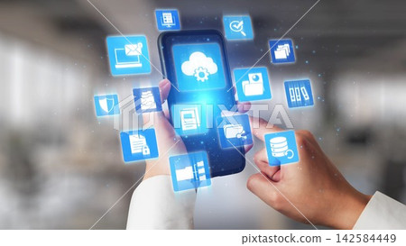 Managing online documents cloud storage and digital file security icons Gist Managing online documents cloud storage and digital file security icons Gist 142584449