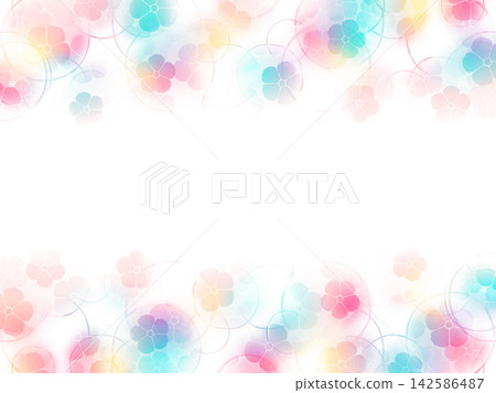 Colorful floral background Colorful floral background 142586487
