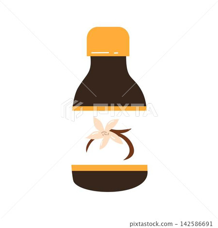 vanilla extract flavor food illustration vanilla extract flavor food illustration 142586691
