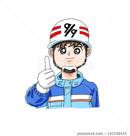 緊急服務日-急救員形象 緊急服務日-急救員形象 142588435