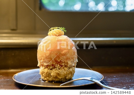 一款可愛又漂亮的桃子塔 一款可愛又漂亮的桃子塔 142589448