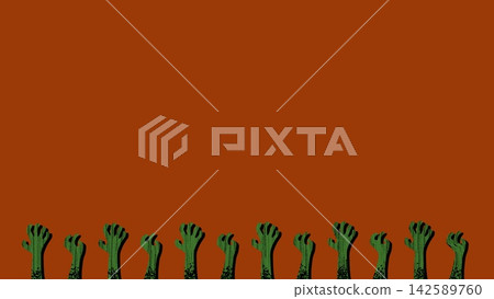 Halloween horror hand illustration background material Halloween horror hand illustration background material 142589760