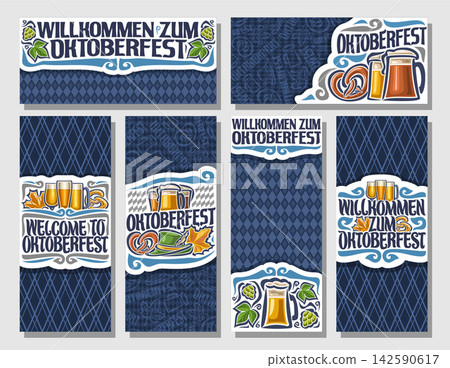 Vector Oktoberfest Set Vector Oktoberfest Set 142590617
