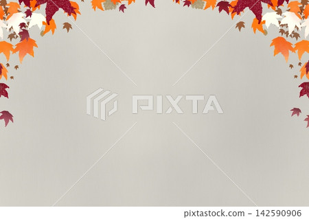 A natural autumn image with colorful leaves. A natural autumn image with colorful leaves. 142590906