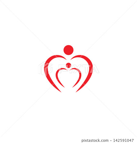 Beauty Love Vector icon illustration design Template Beauty Love Vector icon illustration design Template 142591047