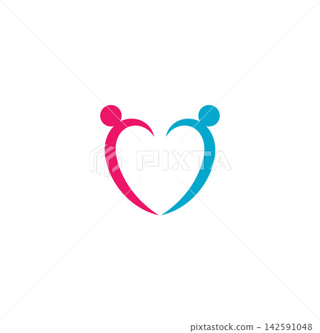 Beauty Love Vector icon illustration design Template Beauty Love Vector icon illustration design Template 142591048