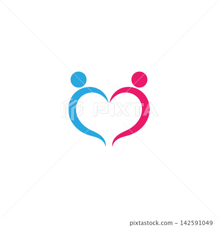 Beauty Love Vector icon illustration design Template Beauty Love Vector icon illustration design Template 142591049