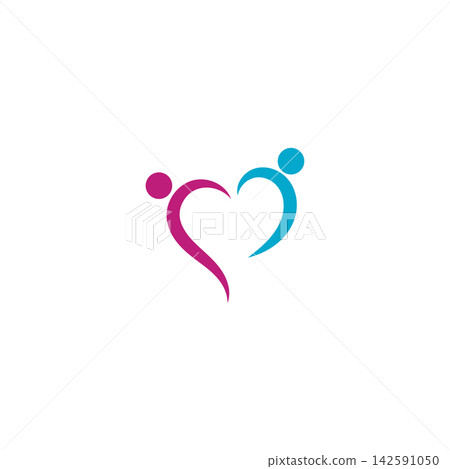 Beauty Love Vector icon illustration design Template Beauty Love Vector icon illustration design Template 142591050