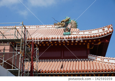 首里城D正在建設中 首里城D正在建設中 142591059