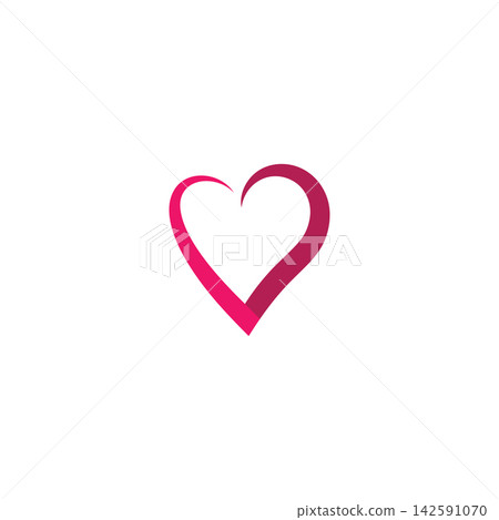 Beauty Love Vector icon illustration design Template Beauty Love Vector icon illustration design Template 142591070