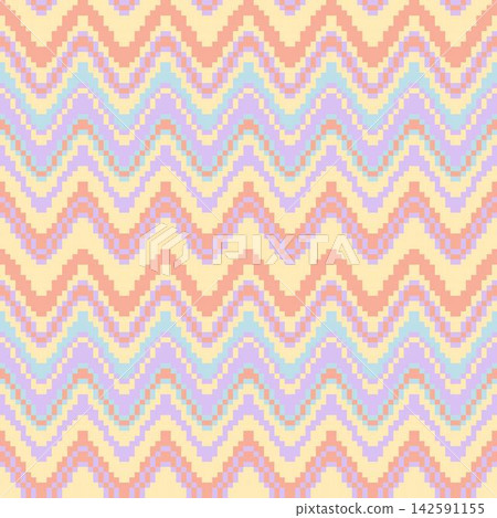 Peach Chevron Striped Knitting Grid seamless pattern design for fashion and home textiles, graphics, knitwear and backgrounds Peach Chevron Striped Knitting Grid seamless pattern design for fashion and home textiles, graphics, knitwear and backgrounds 142591155
