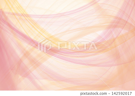 Warm-colored sheer fabric background Warm-colored sheer fabric background 142592017