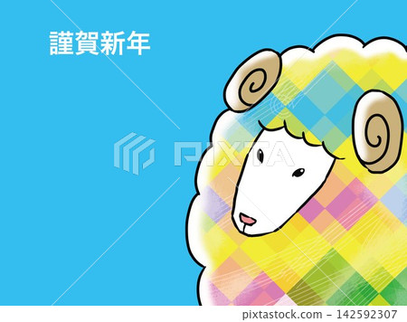 羊,羊年,新年賀卡,新年,可愛,動物,插畫,中國生肖,新年,新年賀卡素材,老鼠,向量圖,滑鼠 羊,羊年,新年賀卡,新年,可愛,動物,插畫,中國生肖,新年,新年賀卡素材,老鼠,向量圖,滑鼠 142592307