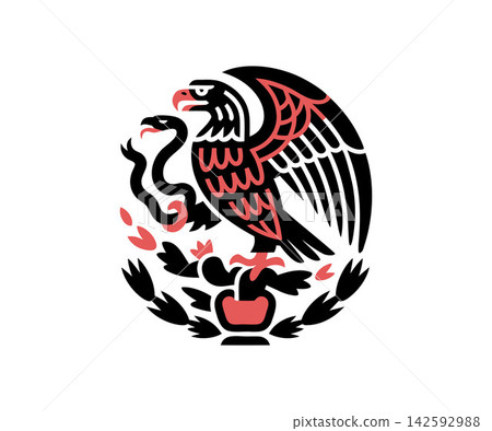 Mexican Eagle Coat of Arms Mexican Eagle Coat of Arms 142592988