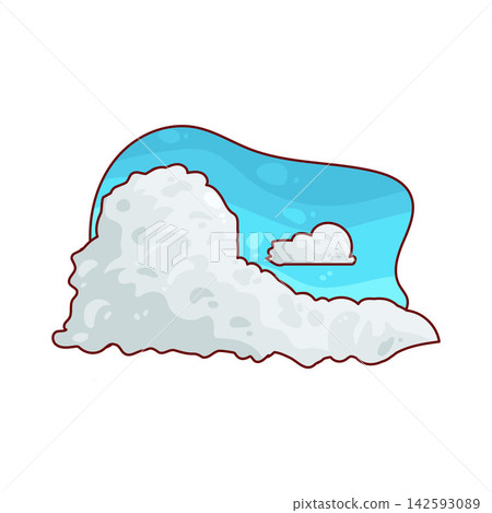 Illustration of Cloud Illustration of Cloud 142593089