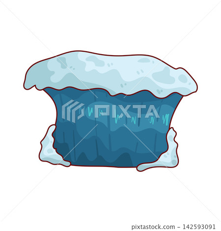 Illustration of Ocean wave 142593091