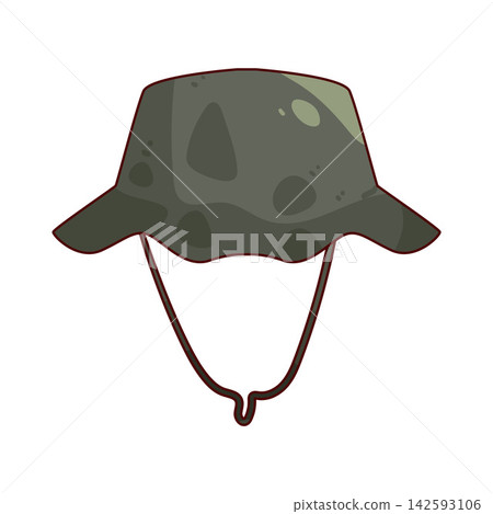 Illustration of Summer hat 142593106