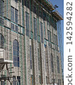 Close up of New Smith County Courthouse Under Construction. Tyler TX 142594282