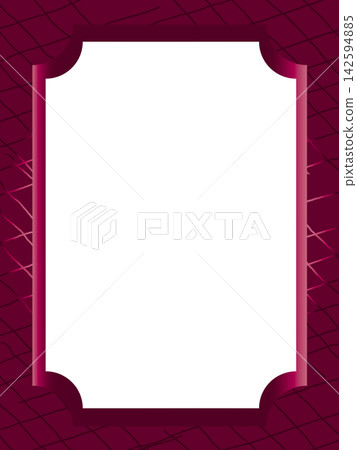Bordeaux-colored background frame with rough grid lines. Bordeaux-colored background frame with rough grid lines. 142594885