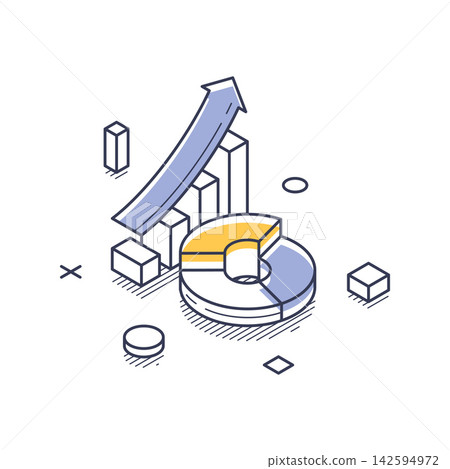 Business Growth And Data Analysis For Market Research Isometric Vector Illustration Business Growth And Data Analysis For Market Research Isometric Vector Illustration 142594972
