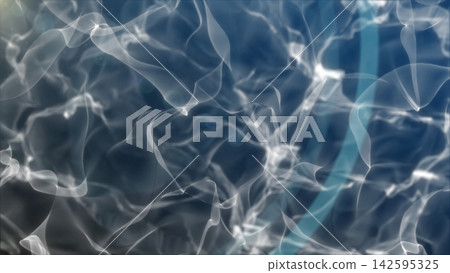 Cool blue abstract background with translucent smoke wisps, soft glowing neural lines, and futuristic digital energy flow. Cool blue abstract background with translucent smoke wisps, soft glowing neural lines, and futuristic digital energy flow. 142595325