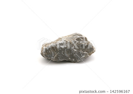 Stone, white background Stone, white background 142596167