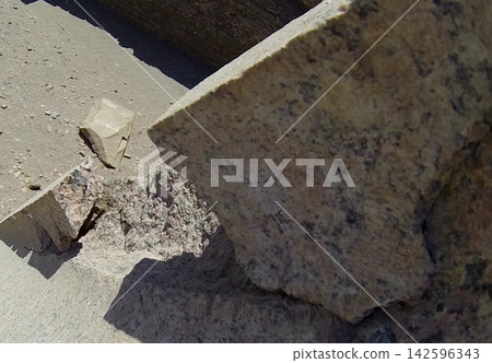 Megalithic buildings, artifacts, stone products of ancient civilization. Megalithic buildings, artifacts, stone products of ancient civilization. 142596343
