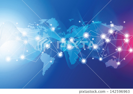 Global network background Global network background 142596963