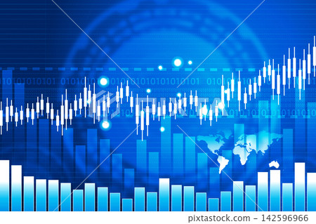 Financial Stock market chart Financial Stock market chart 142596966