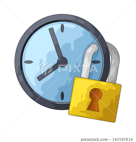 Illustration of  Time Access 142597614