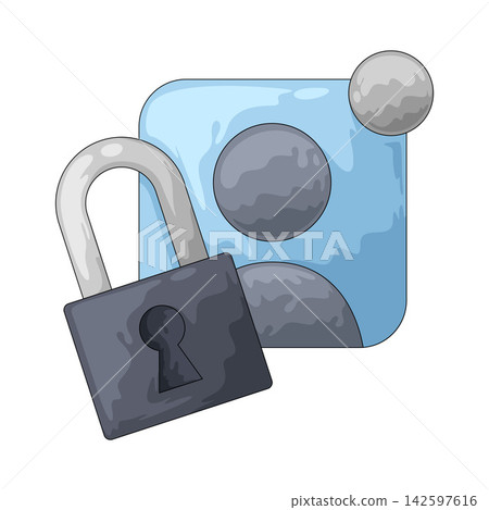 Illustration of Offline Illustration of Offline 142597616