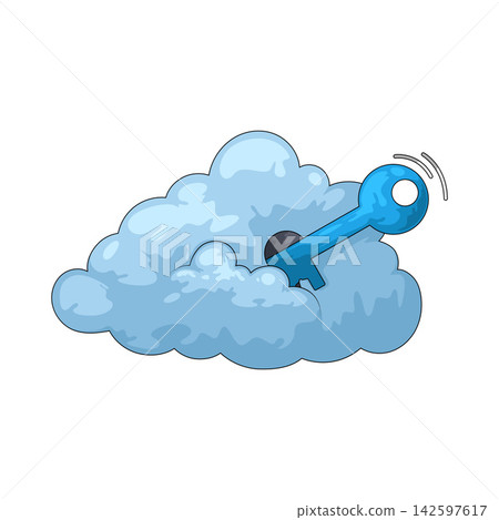 Illustration of Cloud Access Illustration of Cloud Access 142597617