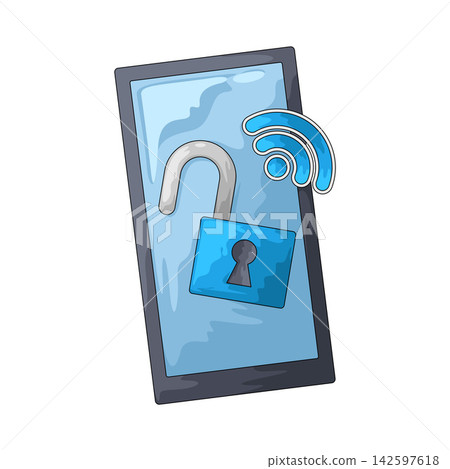 Illustration of Mobile Access Illustration of Mobile Access 142597618