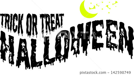 Halloween - A very noticeable logo mark with the word "Halloween" in it. 142598749