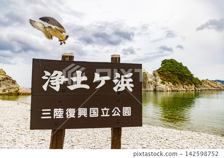 岩手縣淨土濱海灘景色 岩手縣淨土濱海灘景色 142598752