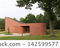 View of Odder chapel in Denmark 142599577