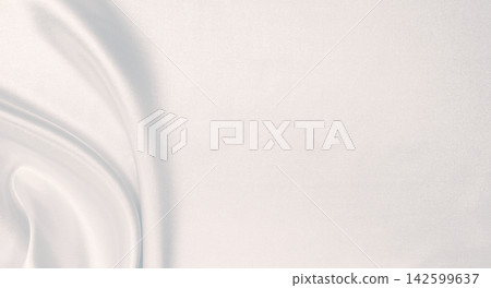 Smooth elegant grey silk or satin luxury cloth as wedding background. Luxurious background design Smooth elegant grey silk or satin luxury cloth as wedding background. Luxurious background design 142599637