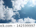 blue sky and white clouds 142599997