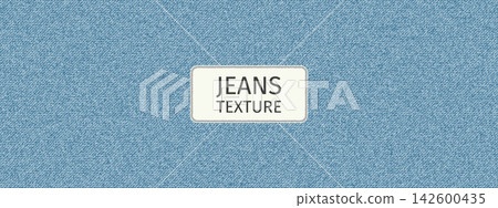 Light denim texture background. Jeans seamless pattern. Light denim texture background. Jeans seamless pattern. 142600435