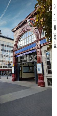 London, Lambeth North area: Lambeth North Underground Station London, Lambeth North area: Lambeth North Underground Station 142600802