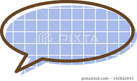 Individual speech bubble icons with patterns Individual speech bubble icons with patterns 142602641
