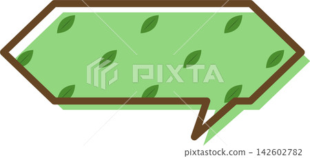 帶有圖案的單一對話氣泡圖標 帶有圖案的單一對話氣泡圖標 142602782