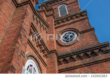 Red Brick Ozo Church - Kamigoto, Nagasaki Prefecture Red Brick Ozo Church - Kamigoto, Nagasaki Prefecture 142602863