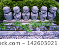 Six Jizo statues 142603021