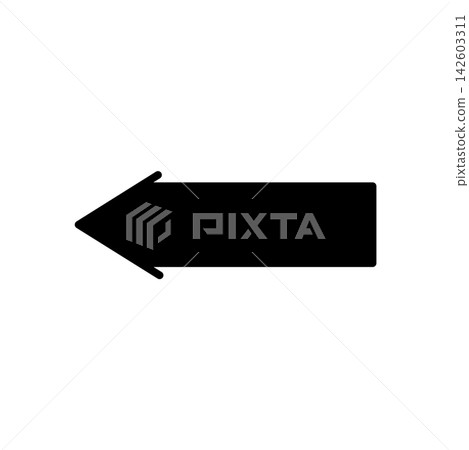 Simple arrow icon Simple arrow icon 142603311