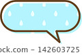 Individual speech bubble icons with patterns 142603725