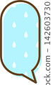 Individual speech bubble icons with patterns 142603730
